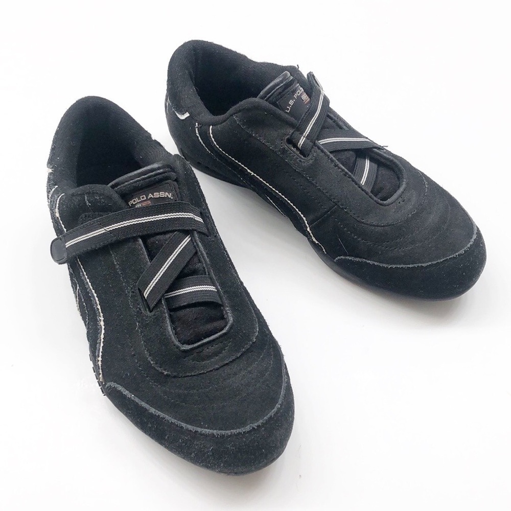 U.S. Polo Assn. Lexus black walking/running shoes